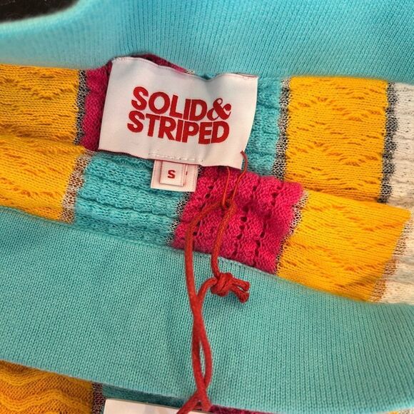 Colorful Striped Knit Skirt - Picture 3 of 4